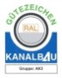 Zertifikat Güteschutz Kanalbau